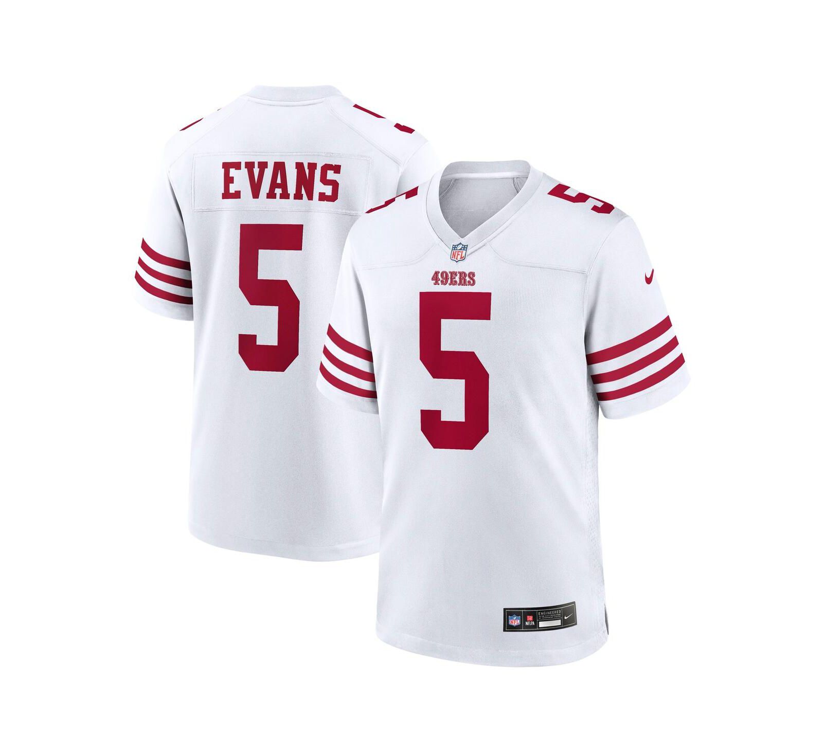 Nike Men's Mike Evans Men's White San Francisco 49ers Game Jersey