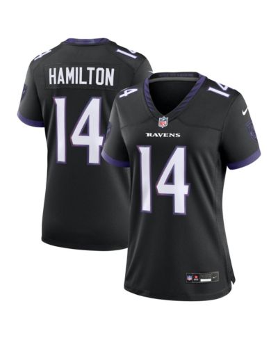 Nike Women's Kyle Hamilton Black Baltimore Ravens Alternate Game Jersey