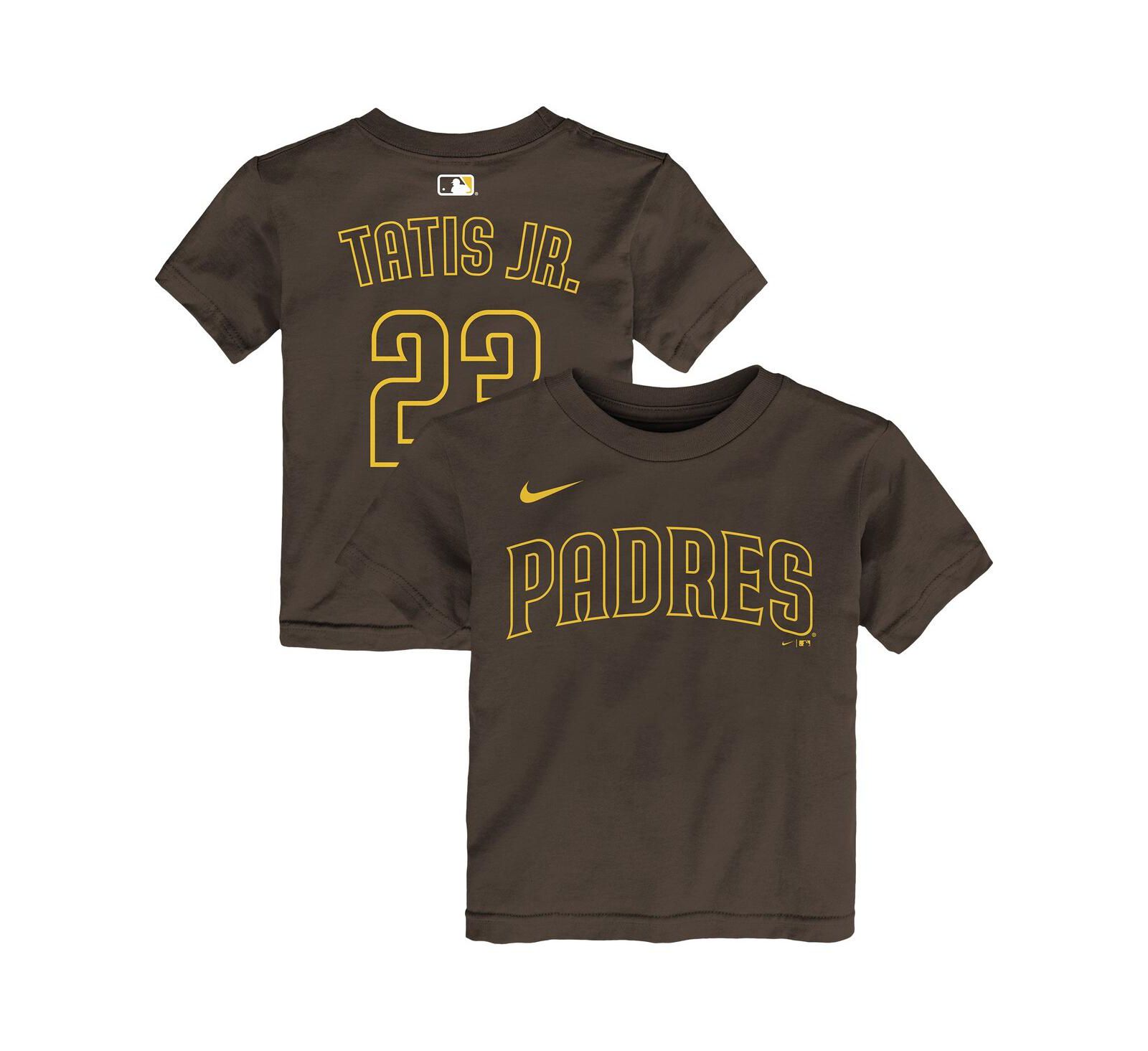 Nike детская футболка Fernando Tatis Jr. San Diego Padres, коричневая