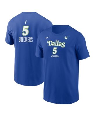 Nike Men's Paige Bueckers Blue Dallas Wings Name & Number Rebel Edition T-Shirt