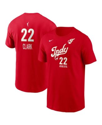 Nike Men's Caitlin Clark Red Indiana Fever Name & Number Rebel Edition T-Shirt