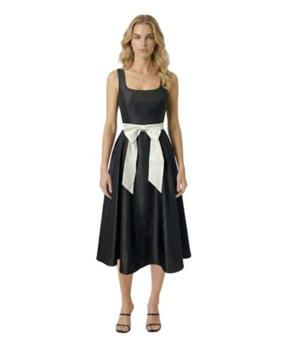 Женское миди-платье Modenaire Sleeveless Contrast-Bow