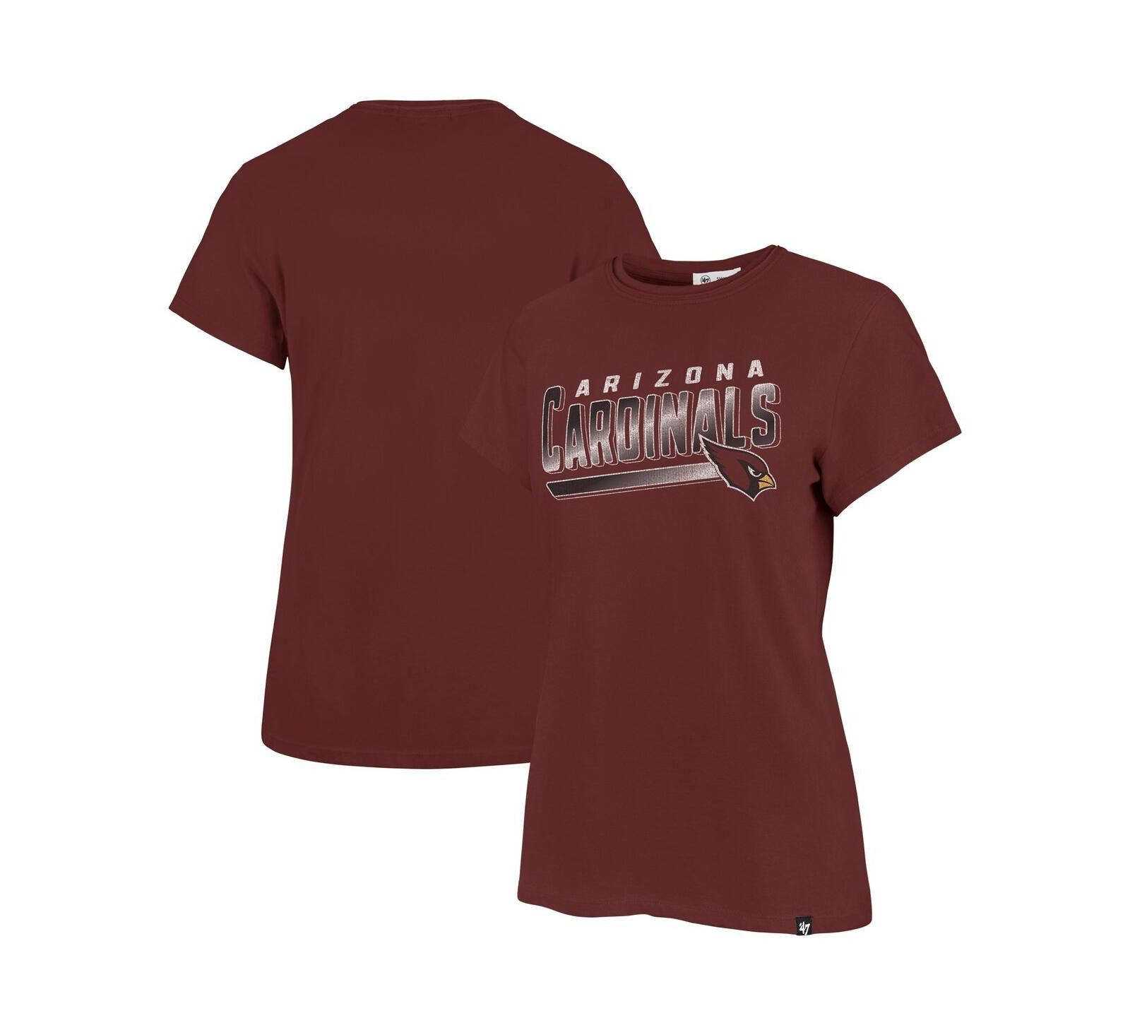 '47 Brand Women's Cardinal Arizona Cardinals Pep Up Frankie T-Shirt