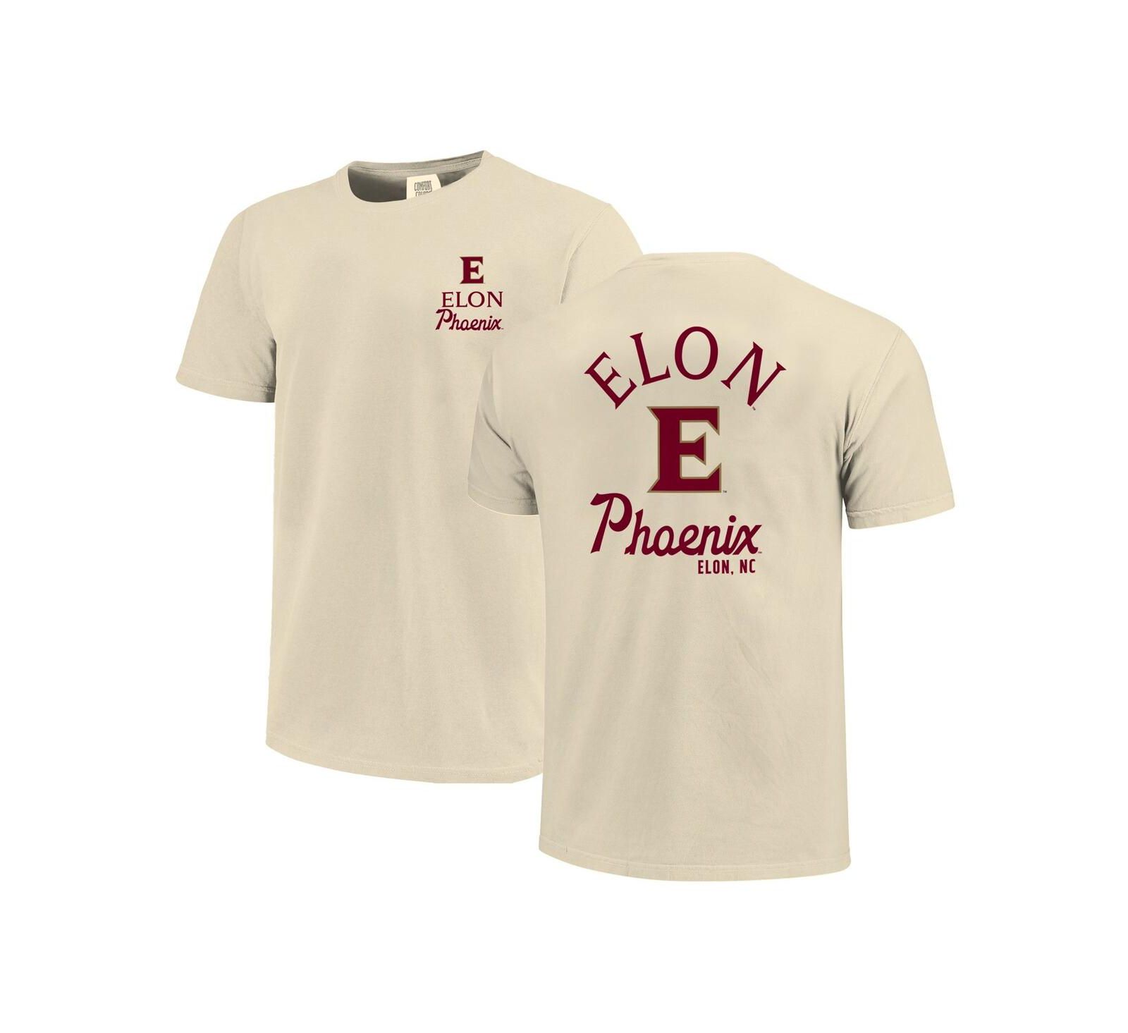 Image One Мужская футболка Cream Elon Phoenix Comfort Colors Mascot Overlay