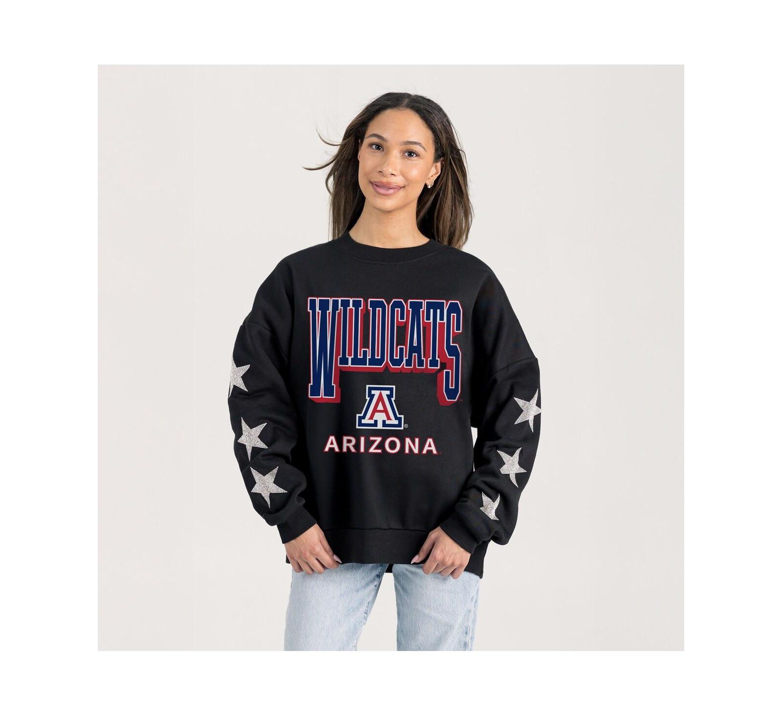 Женская толстовка Gameday Couture Arizona Wildcats с пайетками