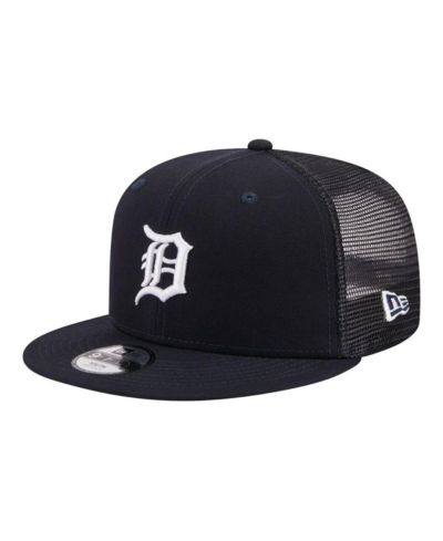 Кепка-тракер New Era Big Boys and Girls Navy Detroit Tigers 9FIFTY
