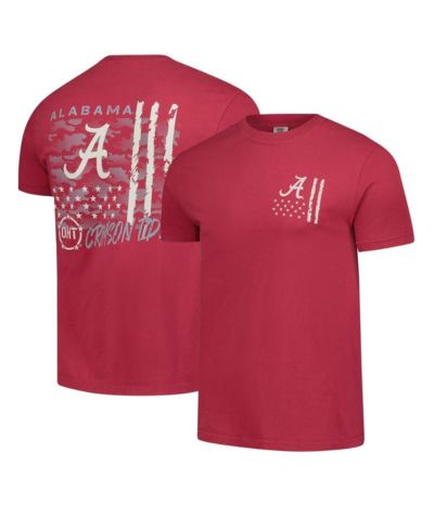 Image One Мужская футболка OHT Camo Overlay Comfort Colors Crimson Alabama Crimson Tide