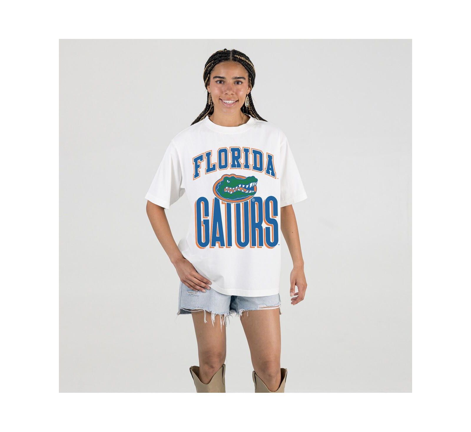 Женская оверсайз футболка Gameday Couture Florida Gators Cream
