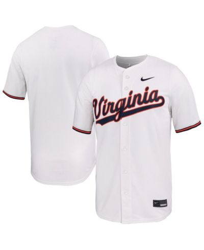 Nike Men's White Virginia Cavaliers Limited Baseball Jersey