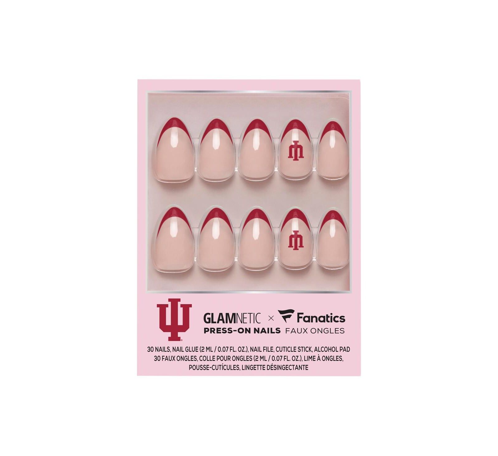 Wincraft Glamnetic x Fanatics Indiana Hoosiers Nail Kit