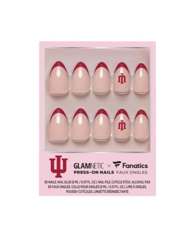 Wincraft x Fanatics Indiana Hoosiers набор для маникюра Glamnetic