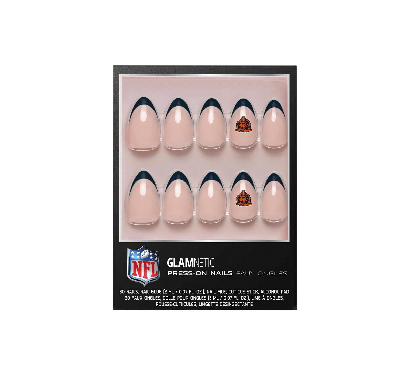 Wincraft Glamnetic x Fanatics Chicago Bears Nail Kit
