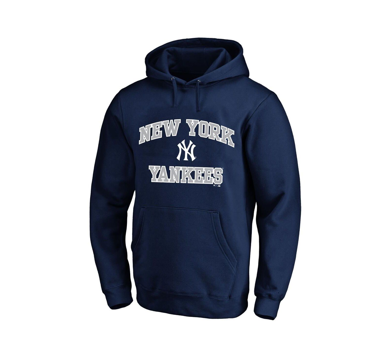 Fanatics Мужское худи Heart Soul Navy New York Yankees Big & Tall