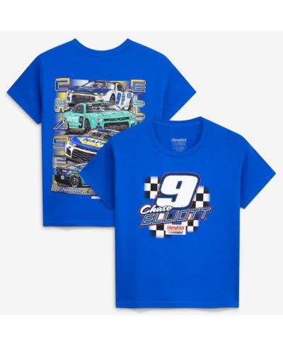 Детская футболка Classic Ink USA Royal Chase Elliott 9 Multi-Sponsor