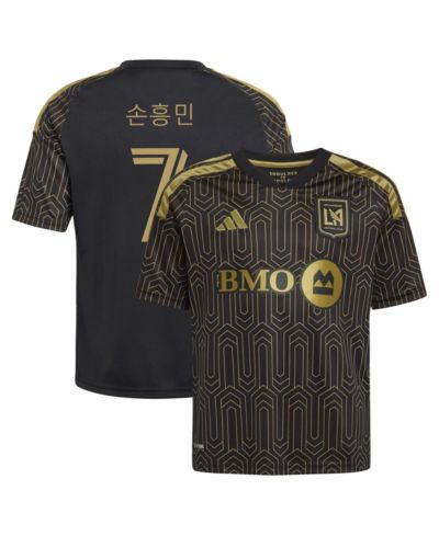 Детская реплика джерси Adidas LAFC 2026 Primary Kit Black