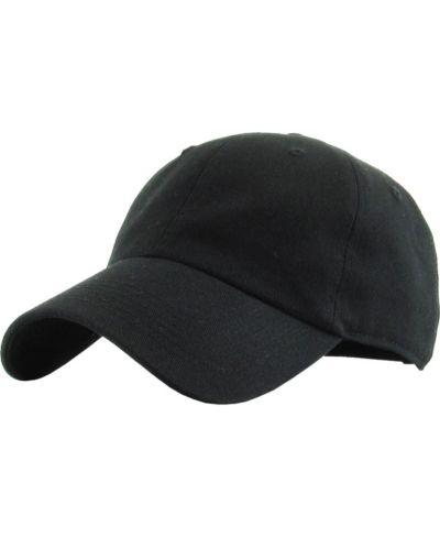 Furlihong Classic Unisex Cotton Adjustable Low Crown Baseball Cap - Plain Dad Hat for Everyday Wear