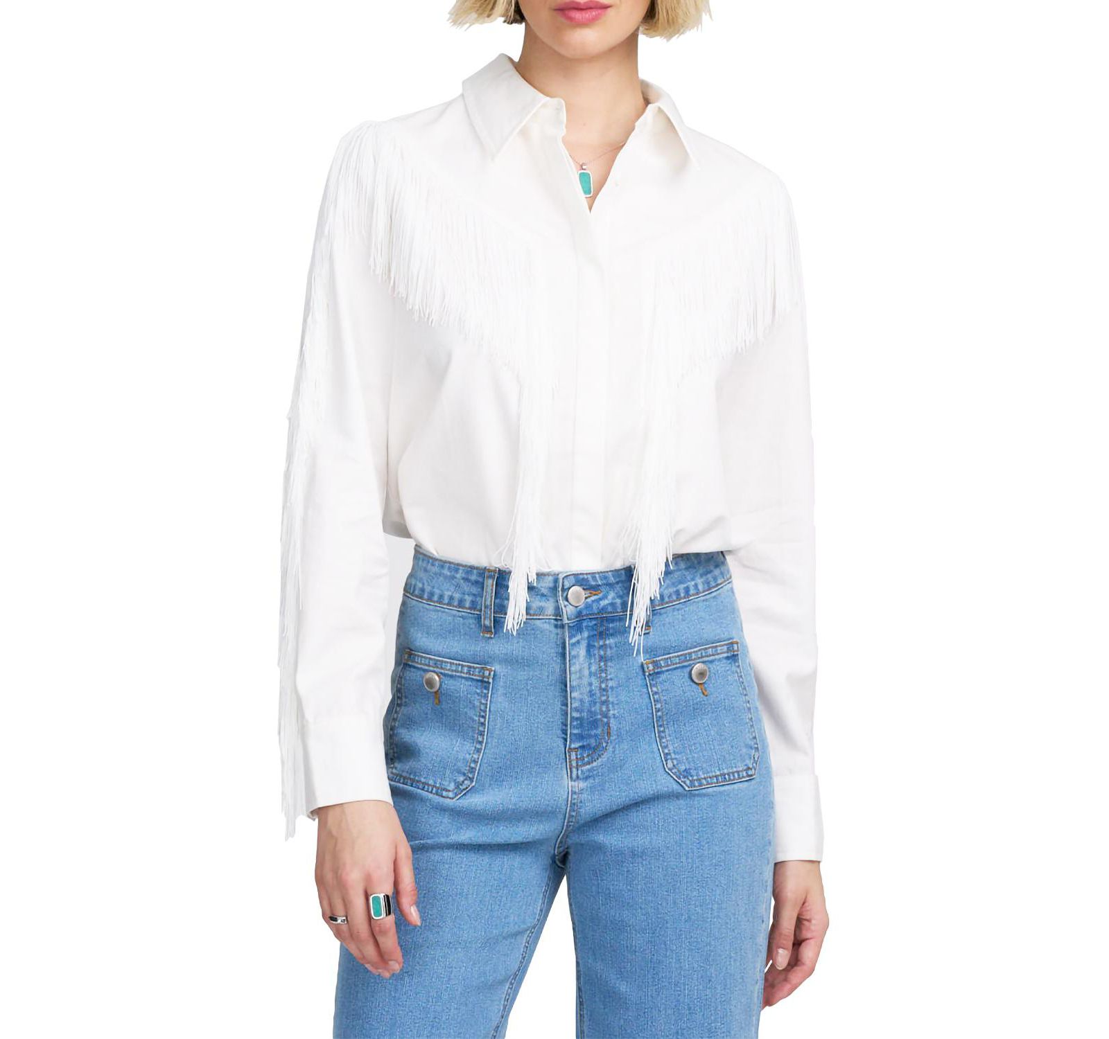 ELLE Collection Женский Fringe Shirt