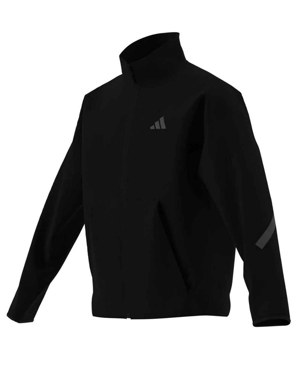 adidas Boys' 6-20 Woven Travel Cover Up Full-Zip Jacket
