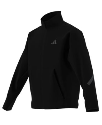 adidas Boys' 6-20 Woven Travel Cover Up Full-Zip Jacket