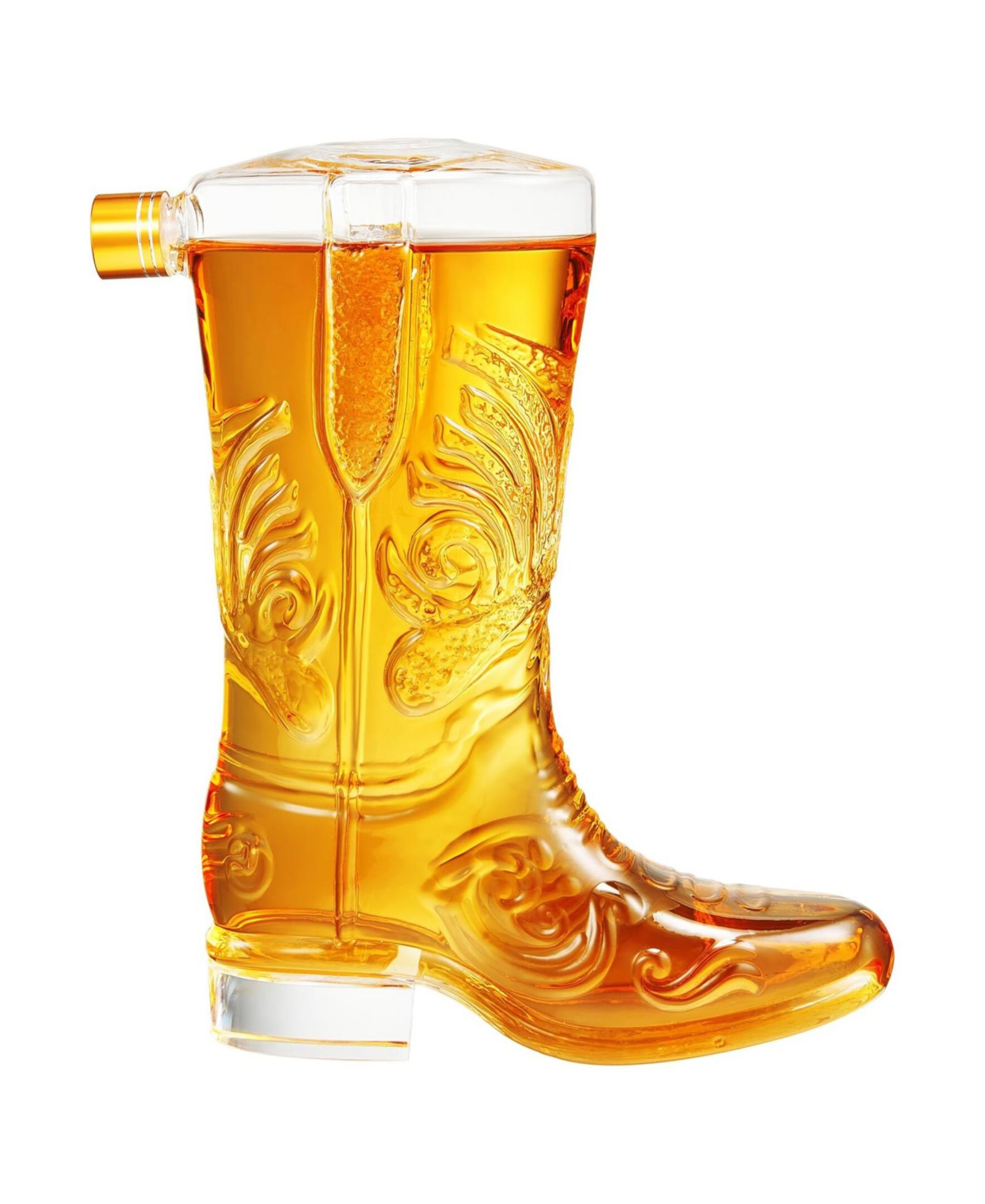 The Wine Savant Western Cowboy Boot 27 oz. Decanter