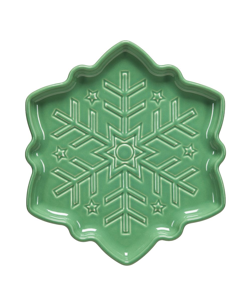 Fiesta Meadow Snowflake Shaped Plate, Exclusively at Macy's