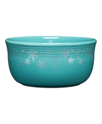 Fiesta Turquoise Snowflakes Gusto Bowl, Exclusively at Macy's