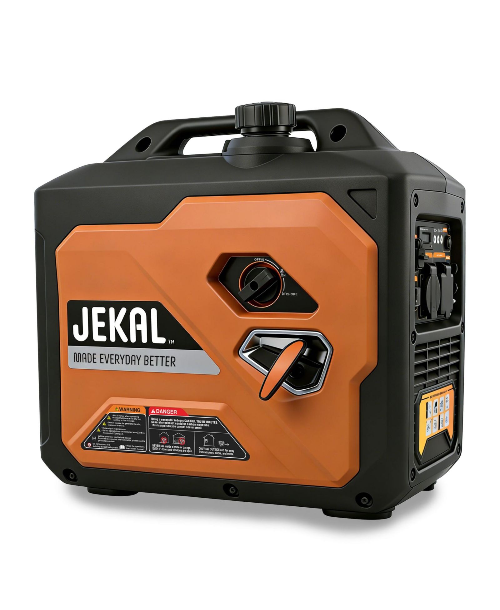 Mondawe 2500W-2800W Portable Inverter Generator Power Station Quiet Gas Powered with Eco Mode