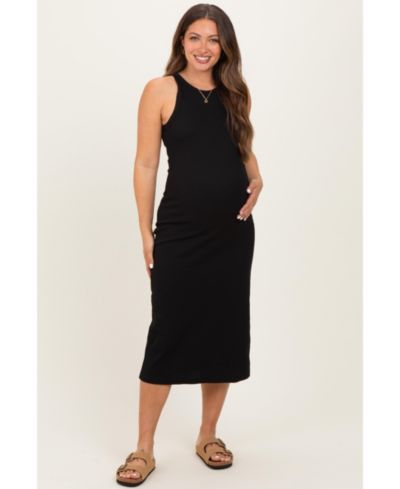 Женское миди-платье Pinkblush Black Ribbed Tank