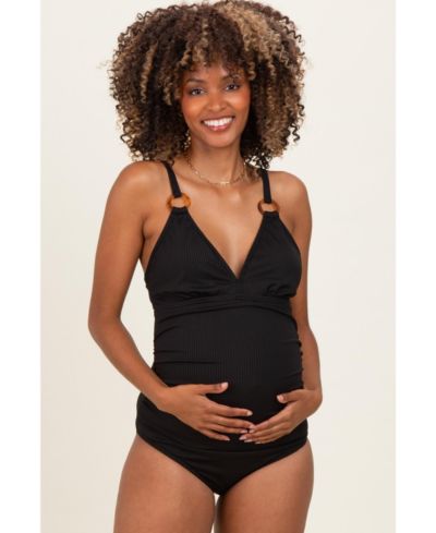 Pinkblush Women's O-Ring Strap Cutout Back One Piece Swimsuit