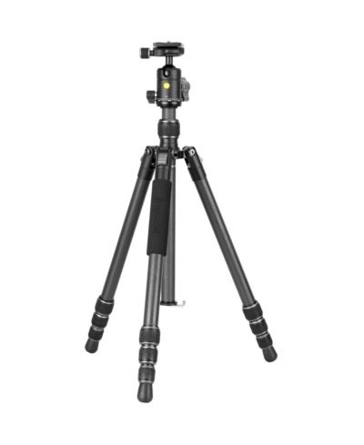 Vanguard Vesta Go 234CB Carbon-Fiber 4-Section Travel Tripod with Ball Head and Quick-Release for Cameras