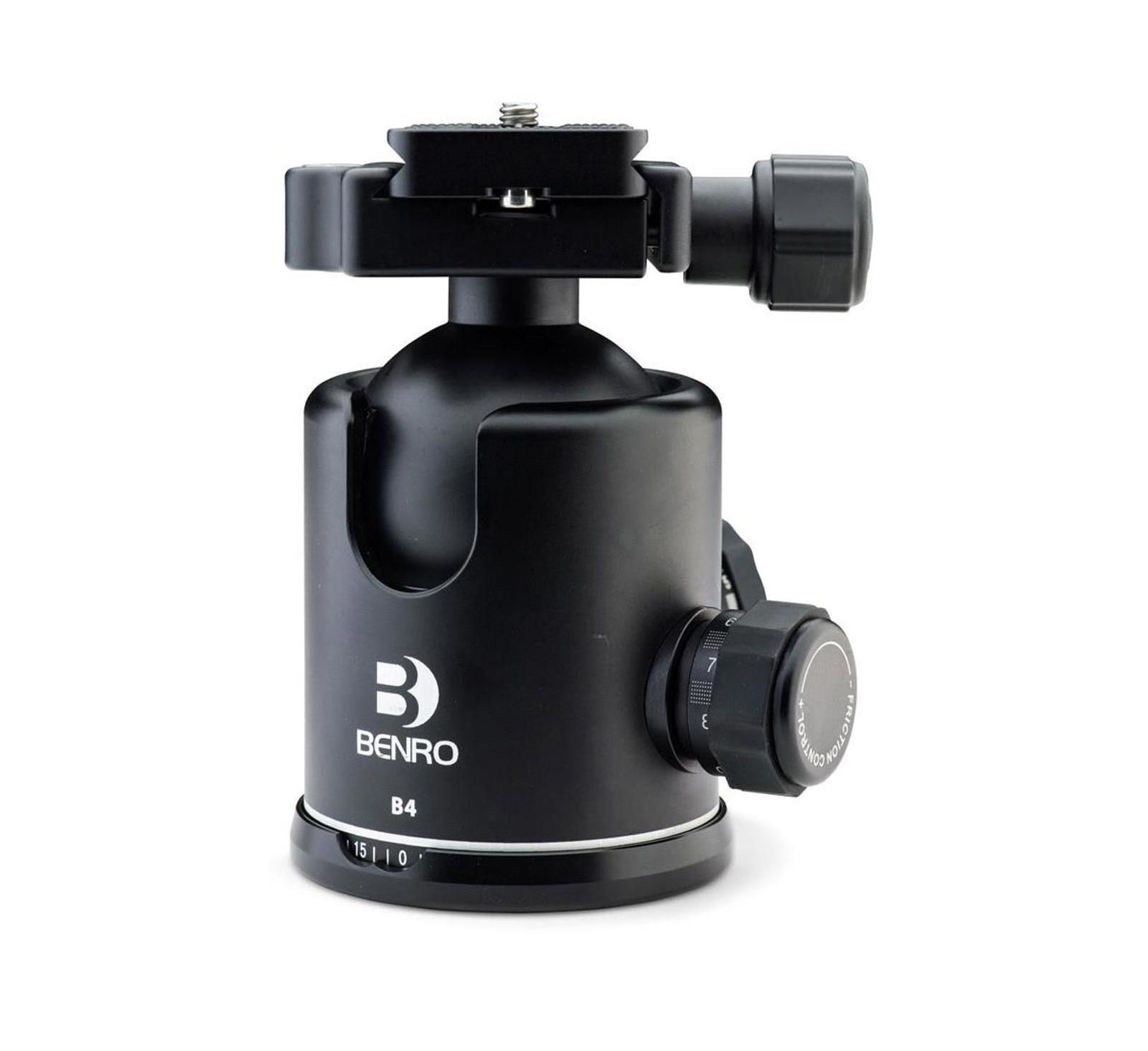 Benro B4 Triple Action Ballhead with PU70 Plate