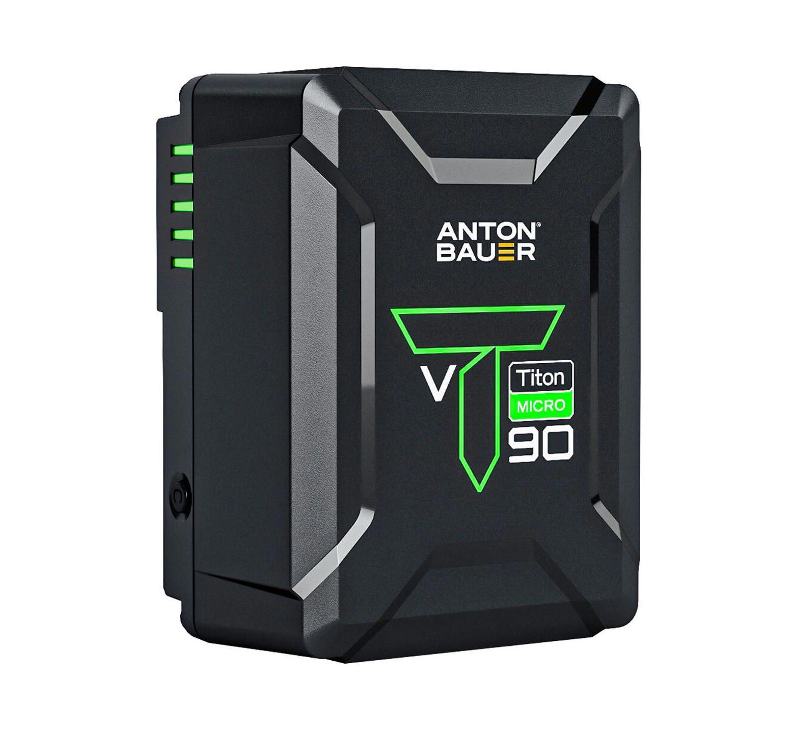 Anton Bauer Titon Micro 90 V-Mount 94Wh Lithium-Ion Battery for Cameras