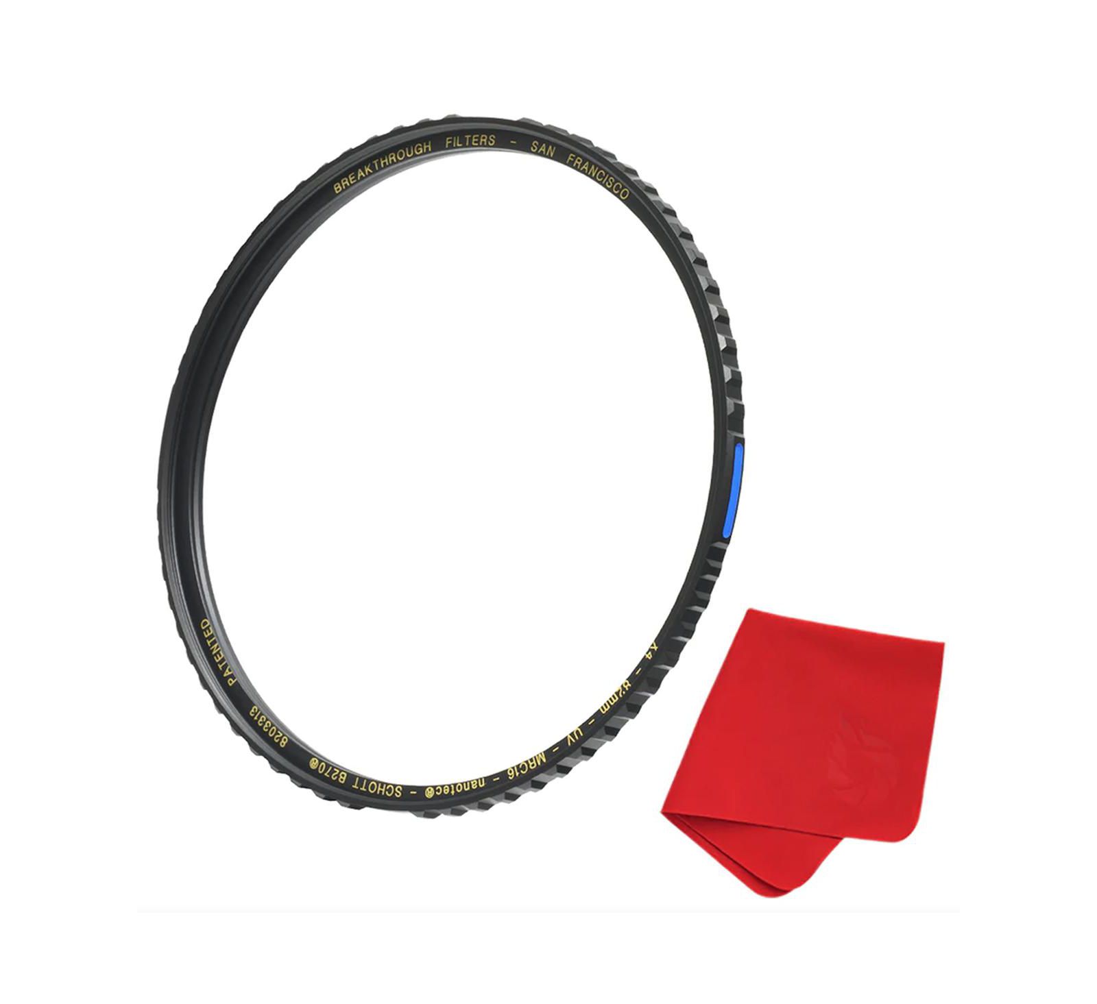 UV-фильтр Breakthrough Photography 82mm X4 Traction Filter, Brass Frame, Schott Glass, Nanotec Coating