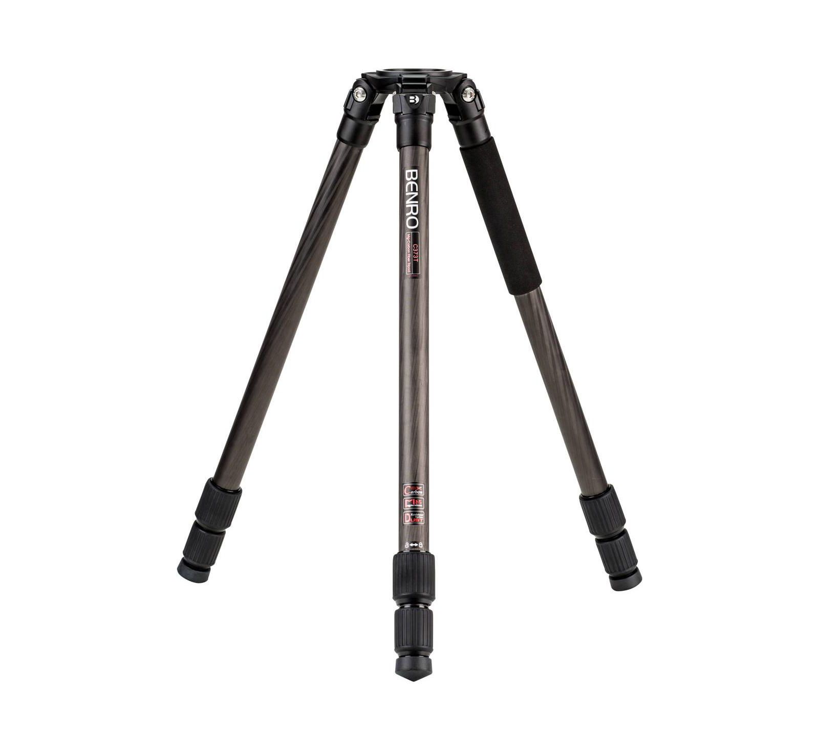 Benro C373T Carbon Fiber 75mm Bowl 3-Section Video Tripod