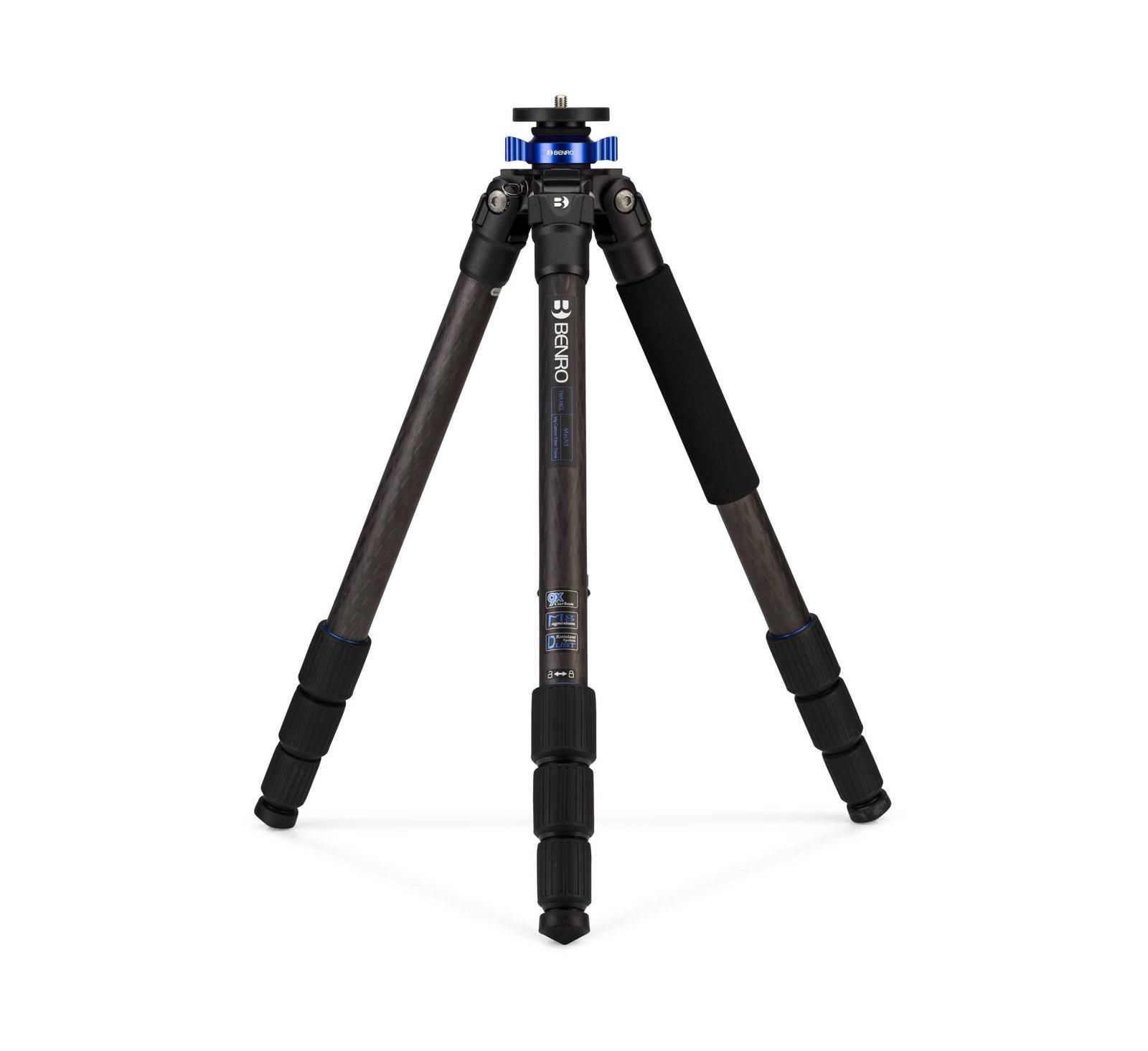 Длинный углеродный штатив Benro Mach3 TMA38CL Series 3 на 4 секции с поворотным замком