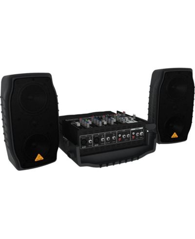 Behringer Europort PPA200 200-Watt 5-Channel Portable PA System