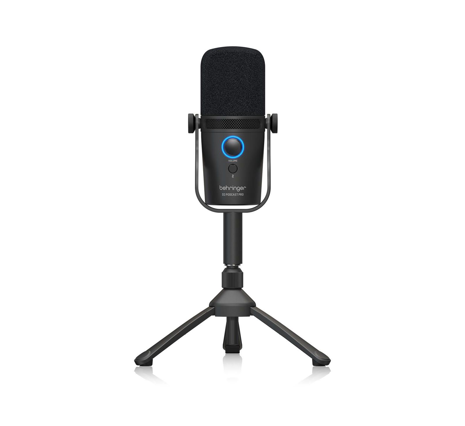 Динамический подкаст-микрофон Behringer D2 PODCAST PRO с большой диафрагмой