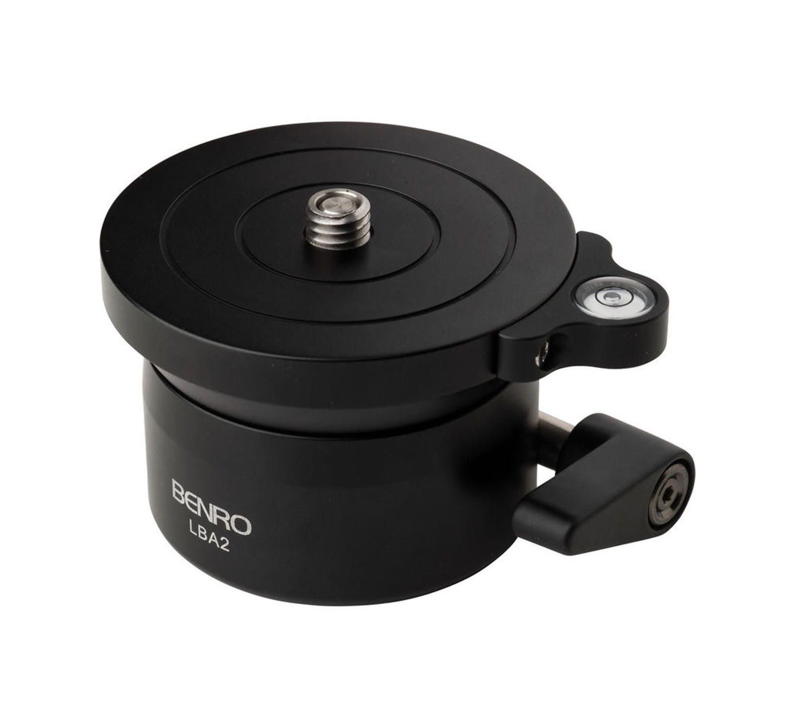 Benro LBA2 110 lbs Capacity Leveling Base for Camera Tripods & Mounts