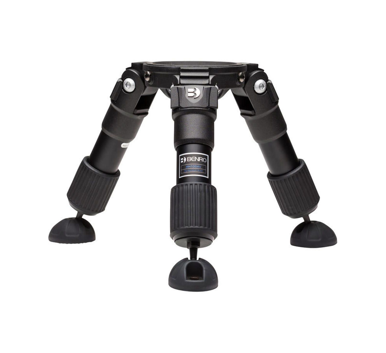 Benro HH75AV Telescoping 100mm Hi-Hat for Video Heads