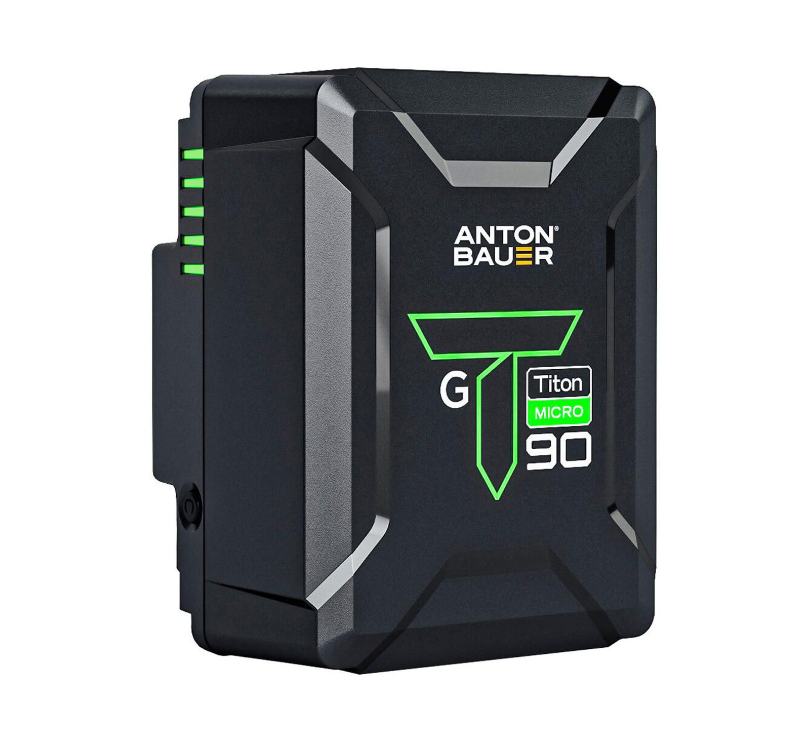 Anton Bauer Titon Micro 90 94Wh Gold Mount Lithium-Ion Battery