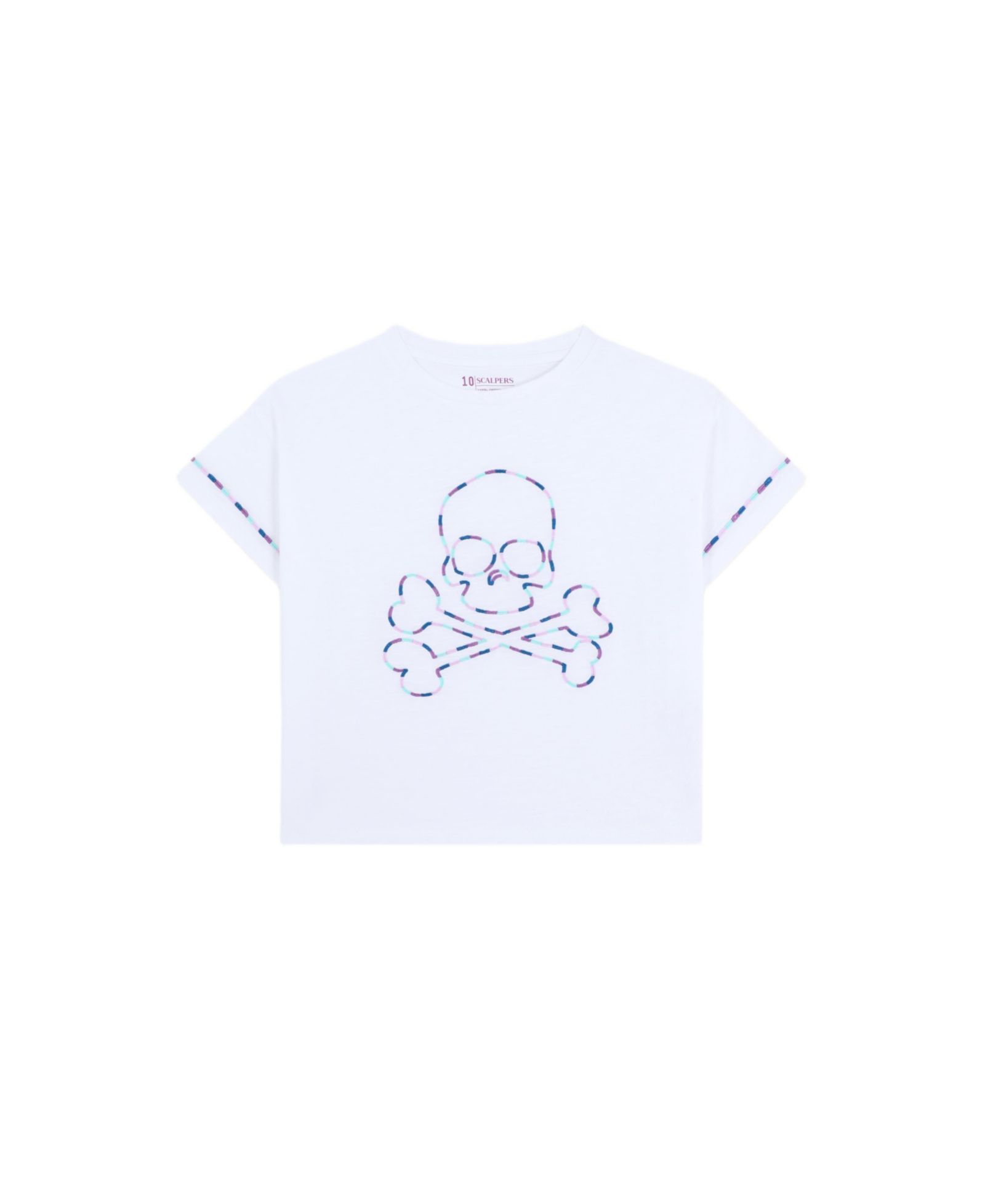 Scalpers Embskulltee для мальчиков