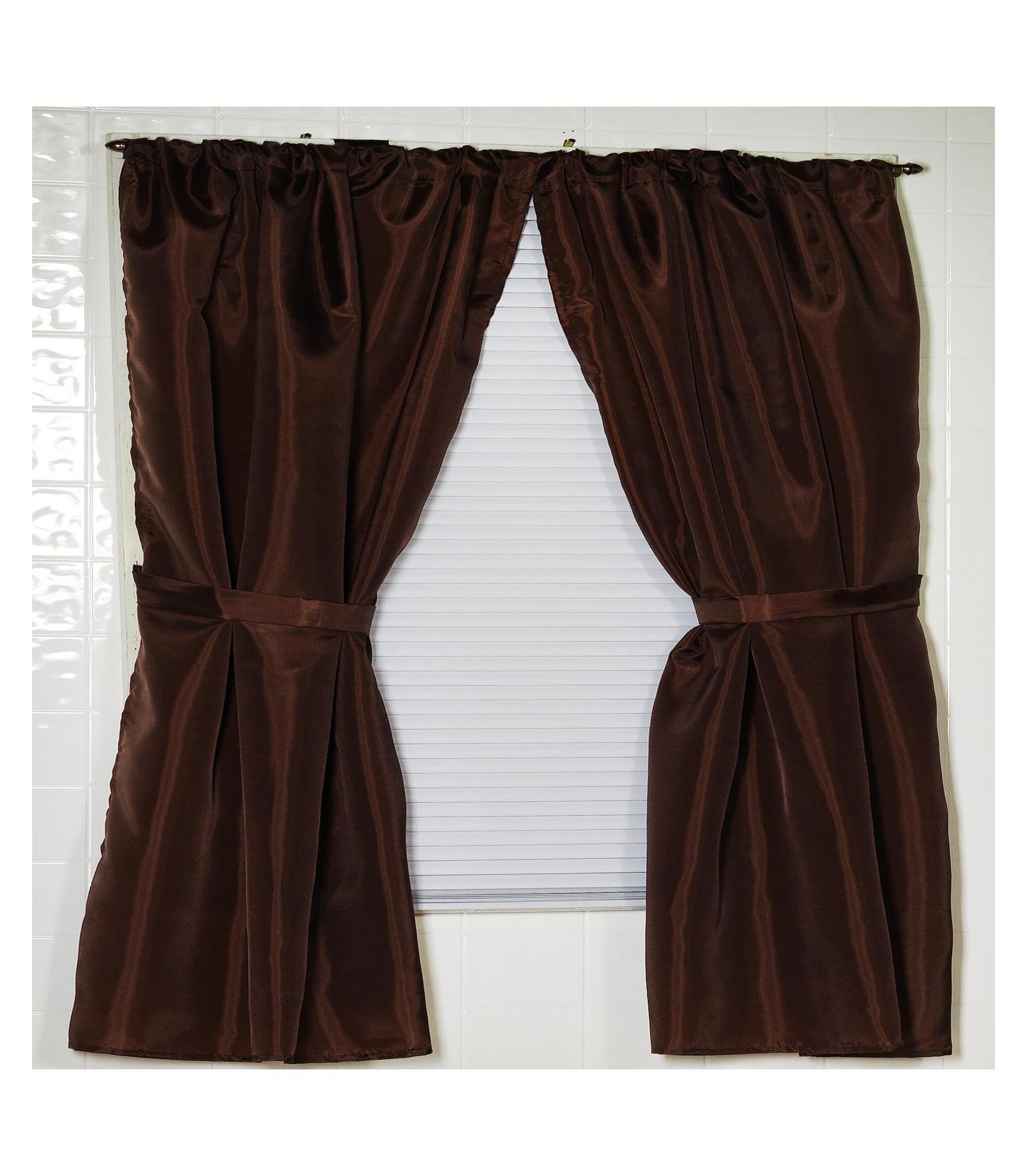 Carnation Home Fashions Polyester Fabric Window Curtain