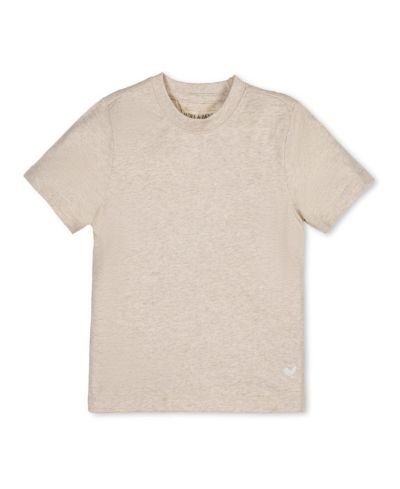 Hope & Henry Hope and Henry Little and Big Boys' Organic Short Sleeve Henley Tee