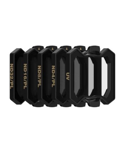 Polar Pro Vivid Collection UV and ND/PL Filter Kit for DJI Avata 2 Drone, 5-Pack