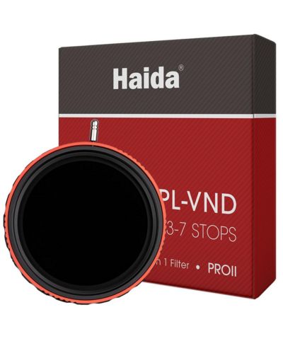 Haida 82mm Proii 0.9-2.1 3-7 Stops Variable ND-Circular Polarizer Multi-Coated Filter for 82mm Lenses