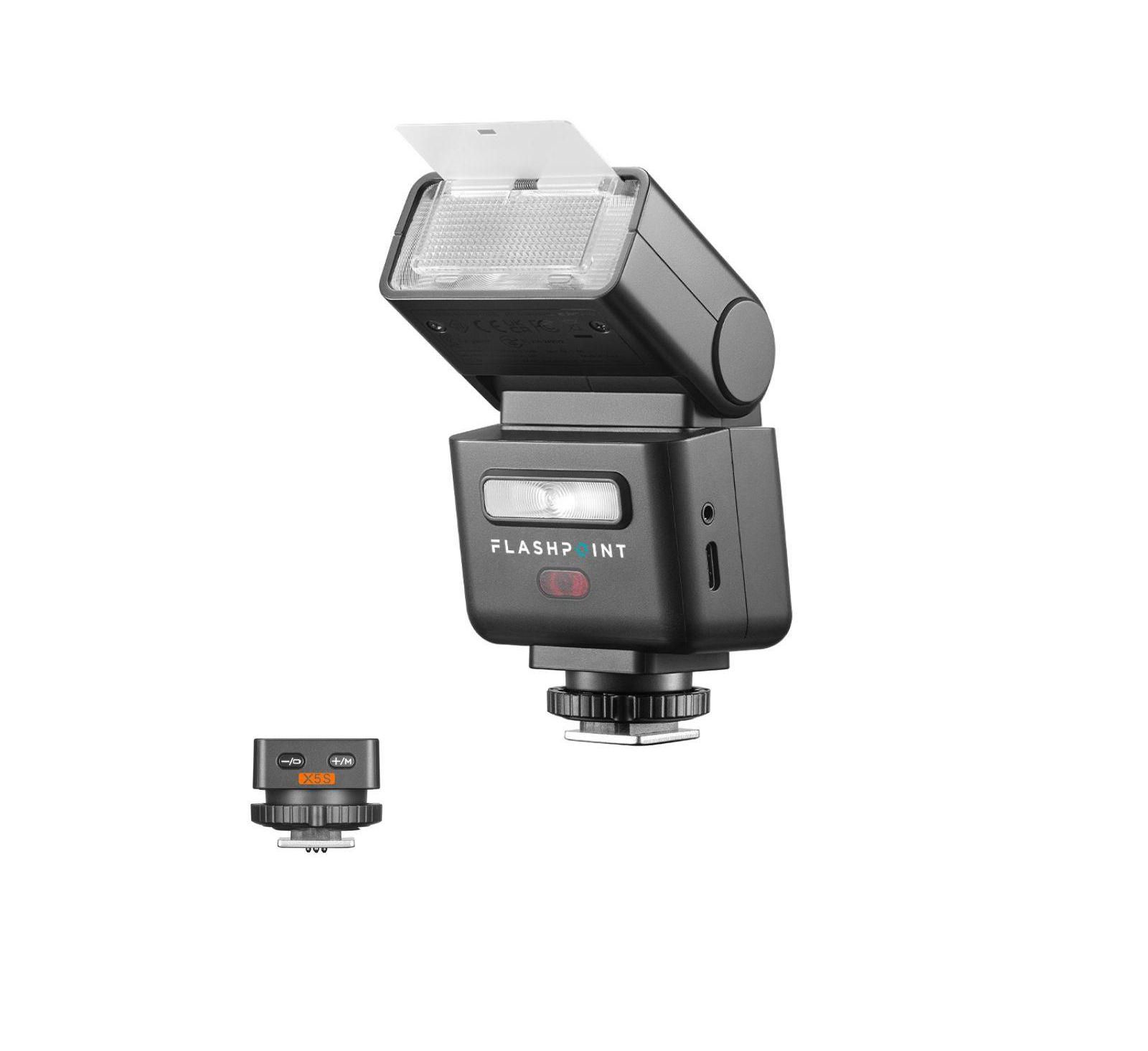 Компактная вспышка Flashpoint iT32 R2 TTL Mini с магнитным модулем X5-S и беспроводным триггером (Sony)