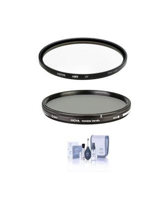 UV-фильтр Hoya 72mm HD3 + Hoya 72mm Variable ND Filter (0.45 to 2.7 (1.5 to 9 stops), Cleaning Kit