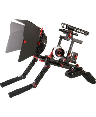 Came-tv Legendary Quick-Release Cage, Compatible with Canon 5D Mark III/II, 7D, GH4, Sony A7s