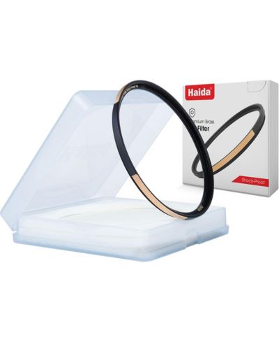 Haida Premium Brass Shock-Proof UV Filter - 82mm