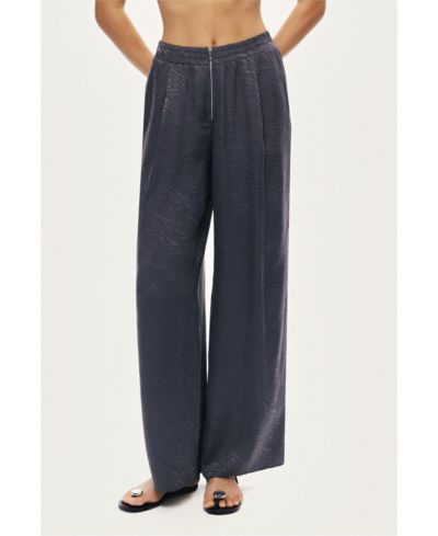 NOCTURNE Women's Fluid Straight-Leg Pants